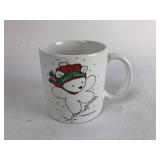 1989 Dayton Hudson Santa bear mug