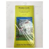 Meadow Creek garden flag - Home for the Holidays