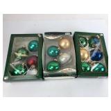 (3) Boxes of Misc Ornaments