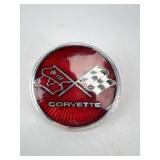 Vintage Corvette metal grill/food ornament 3 inch