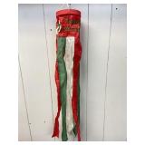 Happy Holidays Red/Green/White Wind Sock