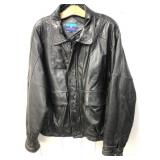 Size Large Woodward Black Leather Jacket