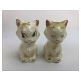 Vtg. Ceramic Kitty S&P Shakers