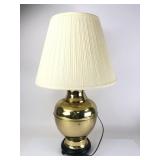 Goldtone Lamp w/ Shade