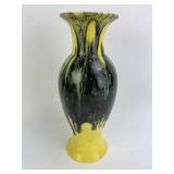 Vintage Drip Glaze Vase 10 Inch