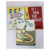 (3) Dr. Seuss Books