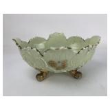 Antique 1898 Northwood Footed Custard Glass Bowl