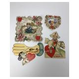 (4) Vtg./Antique Valentine