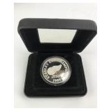 1997 Environmint 1 Troy Oz. .999 Silver Red Wings