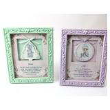 2 Precious Ornaments framed ornaments - Joy & Noel