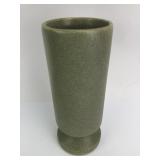 Vtg. McCoy-Style Green Pottery Vase