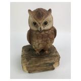 Vtg. Gorham(?) Ceramic Musical Owl