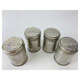 (4) American Quality Snuff Mini Canisters