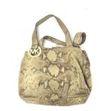 Michael Kors Faux Snakeskin Shoulder Bag