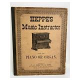 1888 Heppes Music Instuctor for Piano or Organ