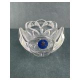 Royal Copenhagen Crystal votive holder  3"