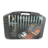 18 Pc. BBQ tool set in storage case   NIB