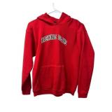 Perrin red Mackinac Island hoodie - kids XL