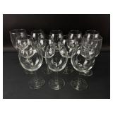 12pc Entertain 11oz White Wine Glasses