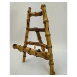 Vintage Miniature Bamboo Easel Stand