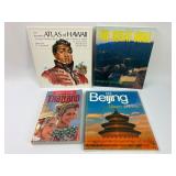 Lot of 4 Travel Books: Hawaii, Thailand, Great Wal