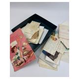 Vintage Recipe Collection With Clippings