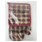 Gold Coast 3pc Oven Mitts Gift Set Sealed