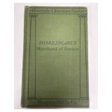 1911 Shakespeare Merchant Of Venice Book