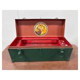 Metal Toolbox With Muzzle Loader Decal