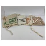 Lot Of 7 Advertising Aprons