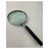 Metal And Glass Magnifying Glass