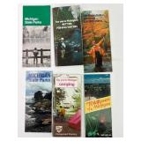 Vintage Michigan State And Nature Brochures