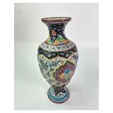 Antique Hand Painted Iznik Style Vase