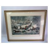 Currier And Ives Reproduction Print