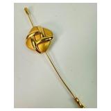 Linda Dano Gold Tone Stick Pin