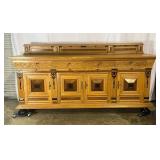 Substantial Oak Sideboard Buffet 5547