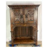 Carved Wooden Cabinet ï¿½ 6129