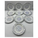 Set of 10 Boch Meissen Plates ï¿½ 5840