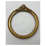 Round Gilded Wooden Frame ï¿½ 6085