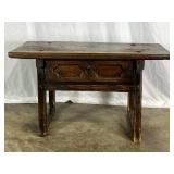 Primitive Antique  Table with Drawer 5661