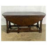 Oval Drop-Leaf Coffee Table ï¿½ 5960