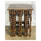 Wooden Nesting Table Set ï¿½ 5958