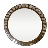 Midcentury Style Round Sunburst Mirror.