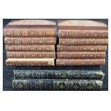 Leather Bound Book Grouping France & Boswell