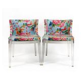 Pair Of Philipe Starck Kartell Mademoiselle Chairs