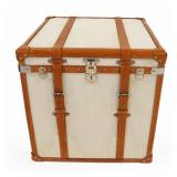 Ralph Lauren Trunk with Leather Bindings.