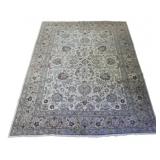 Vintage And Finely Hand Knotted Carpet.