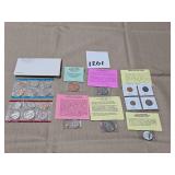 assorted collectible coins