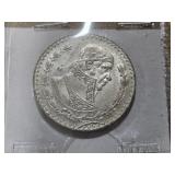 1959 Mexican Silver Dollar