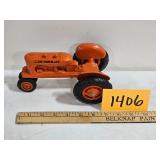 old plastic toy tractor allis-chalmers